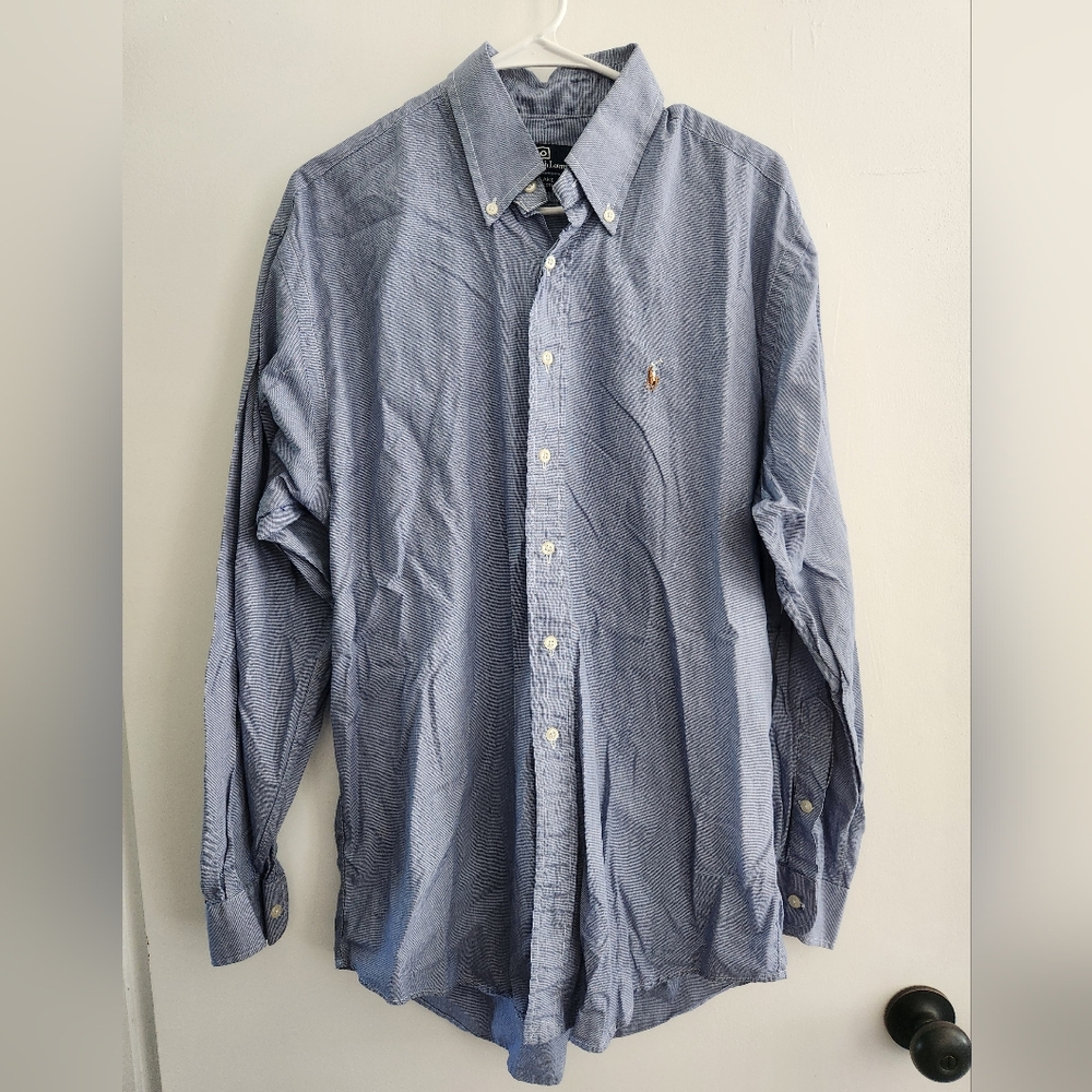 Polo Ralph Lauren Blake Button Down 100% Cotton Size 16